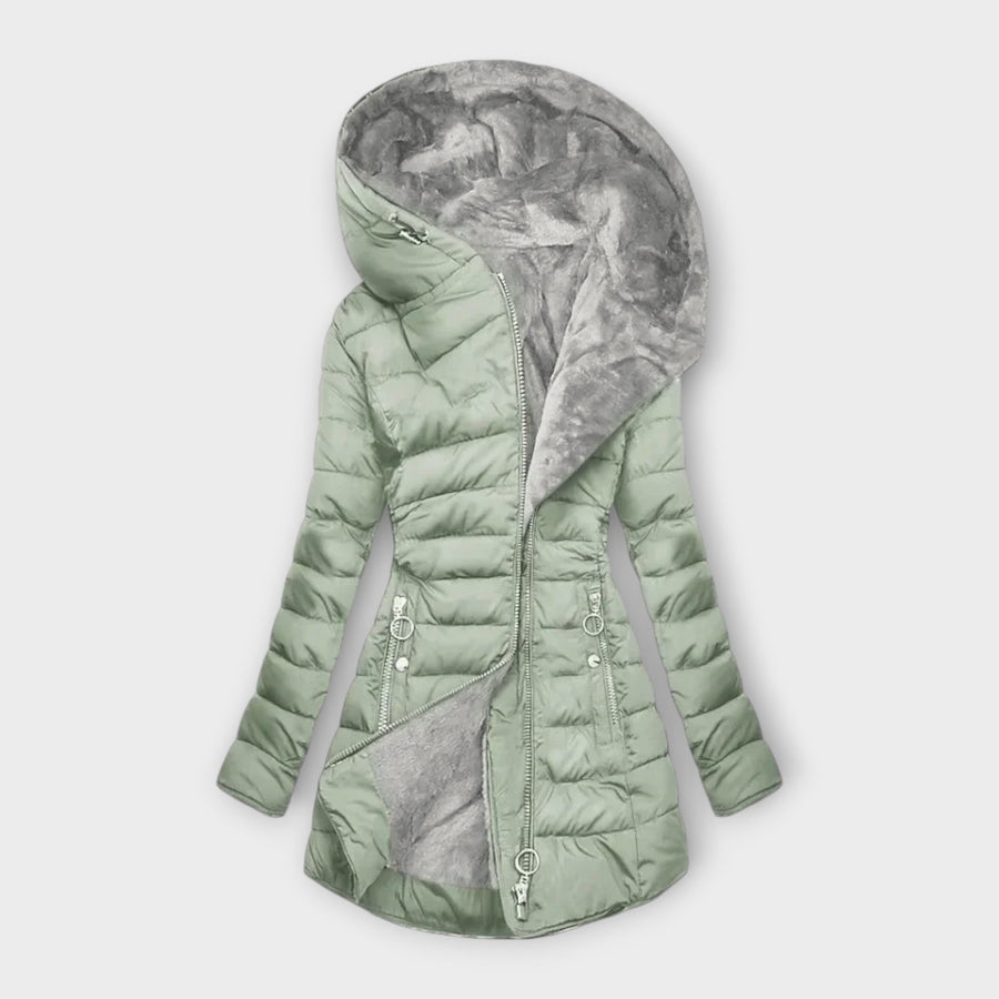 ELVIRA™ | CAPPOTTO ELEGANTE CON CAPPUCCIO OVERSIZE