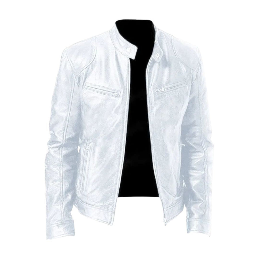 FOSCARI LABEL | Giacca in pelle casual
