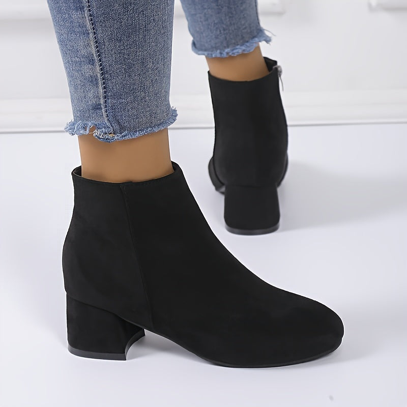 Colette™ – Stivaletti confortevoli con tacco quadrato