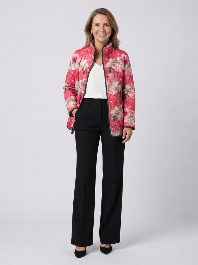 Foscari | Giacca trapuntata Rose polverose Christine