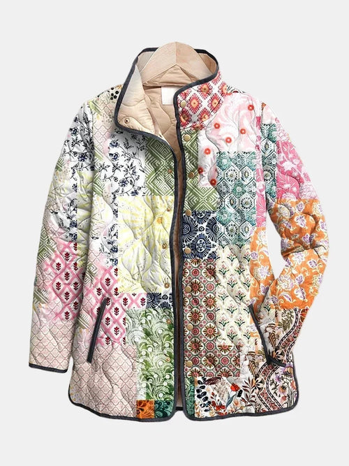 DELACROIX | Giacca Trapuntata Patchwork Bohémien Firenze