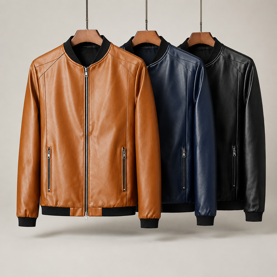 Varga | Giacca bomber in pelle