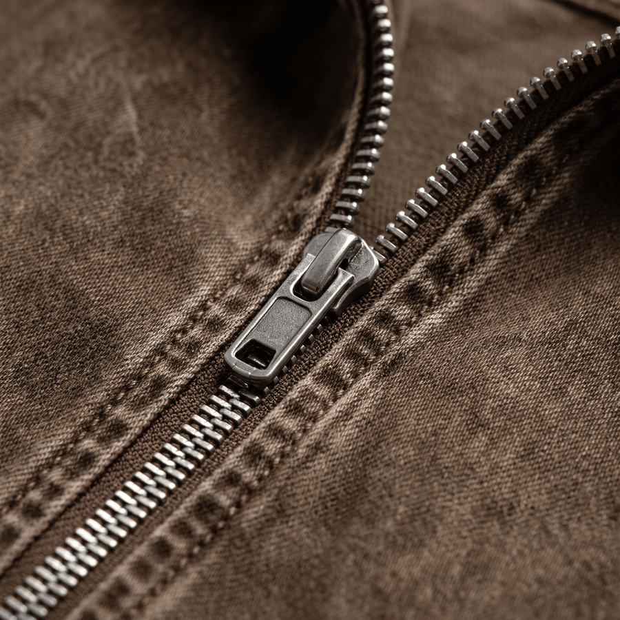 Anorak in Denim Lavato André Ferran