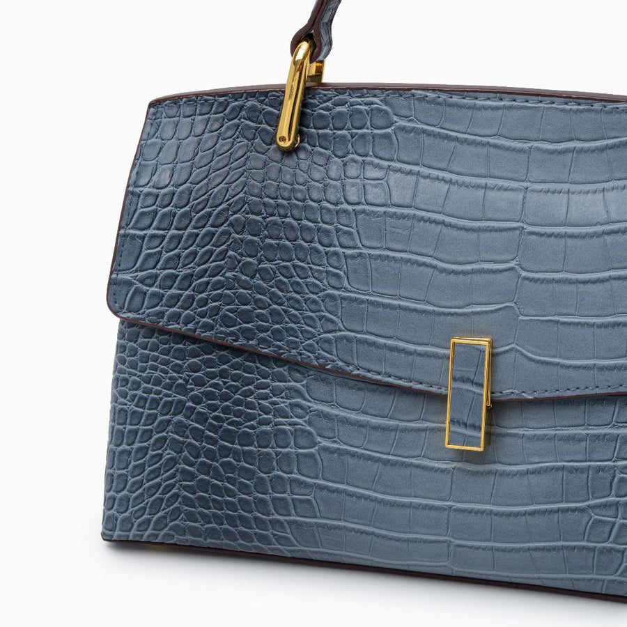 Elisa | Borsa Tote Effetto Coccodrillo