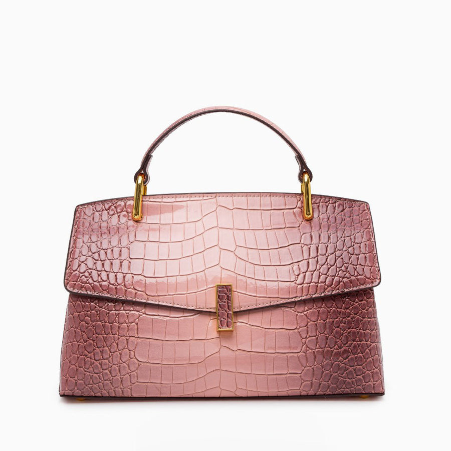 Elisa | Borsa Tote Effetto Coccodrillo