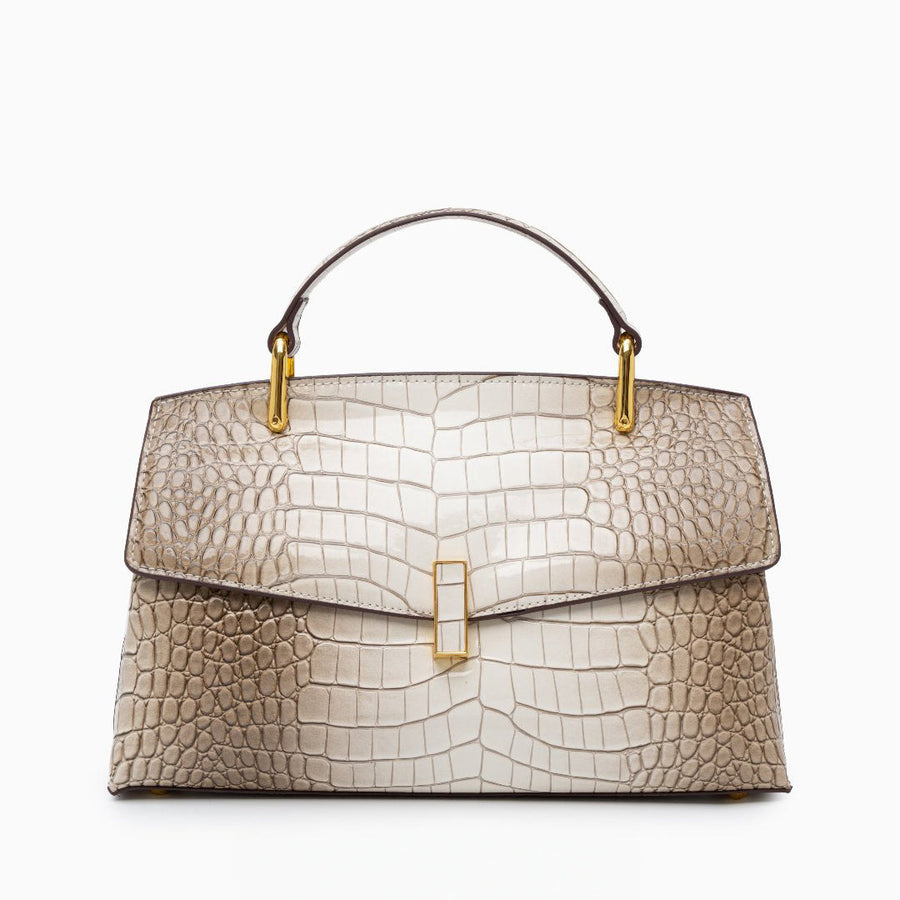 Elisa | Borsa Tote Effetto Coccodrillo