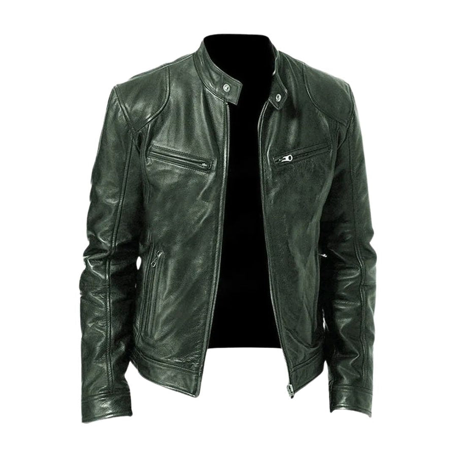 FOSCARI LABEL | Giacca in pelle casual