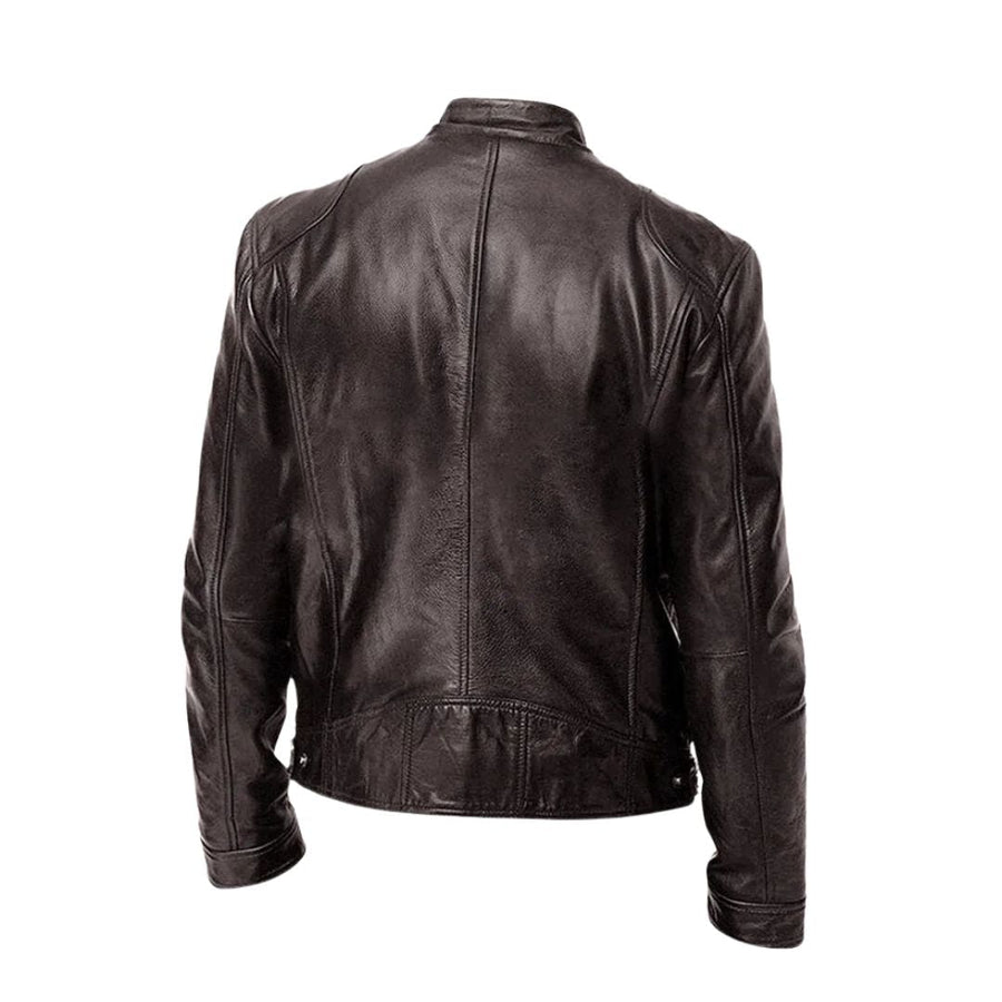 FOSCARI LABEL | Giacca in pelle casual