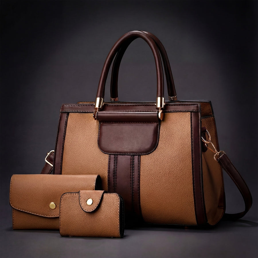 Matilde | Borsa Bicolore con Set