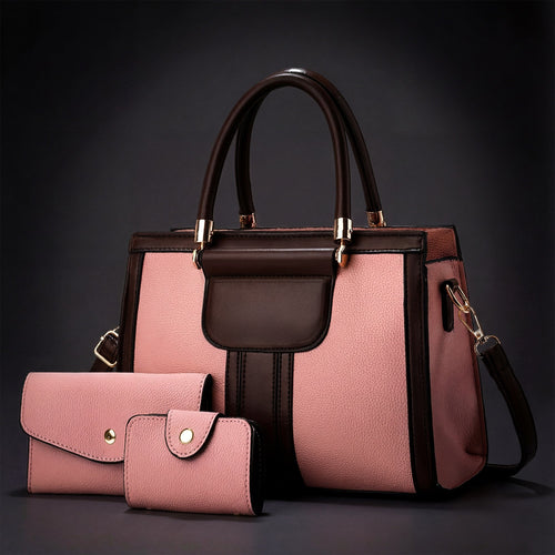 Matilde | Borsa Bicolore con Set