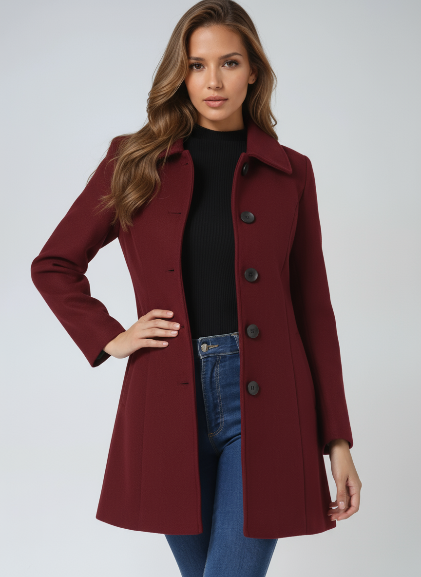 GIACCA SAGOMATA E SVASATA ELEGANTE
