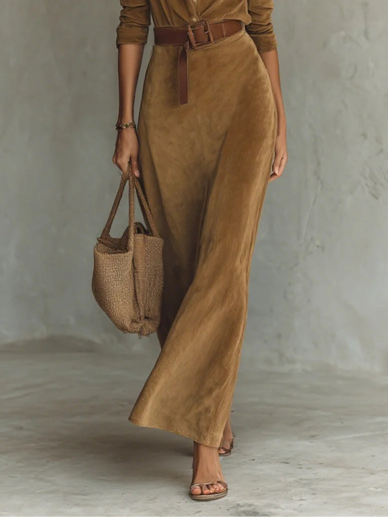 Greta | Abito Maxi con Cintura