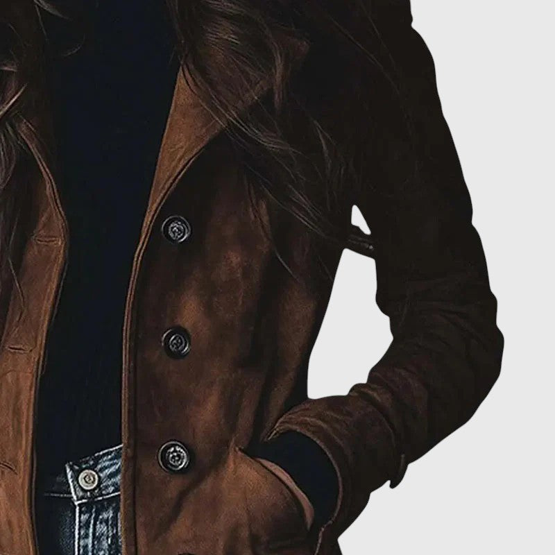 CAPPOTTO LUNGO IN CAMOSCIO | PIÙ VENDUTO