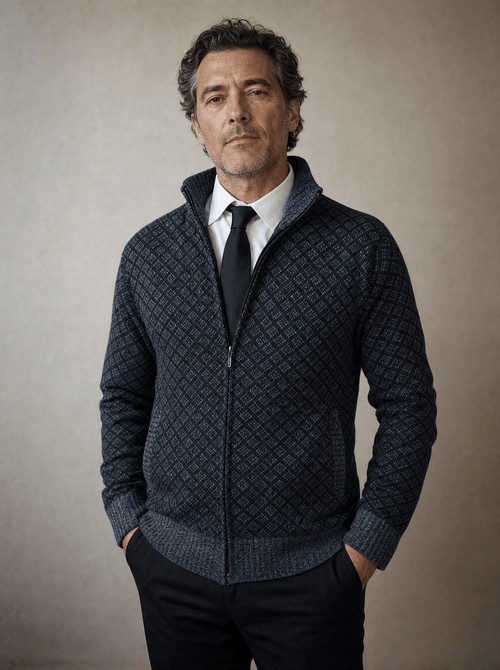 Maglione con zip André Ferran Montpellier