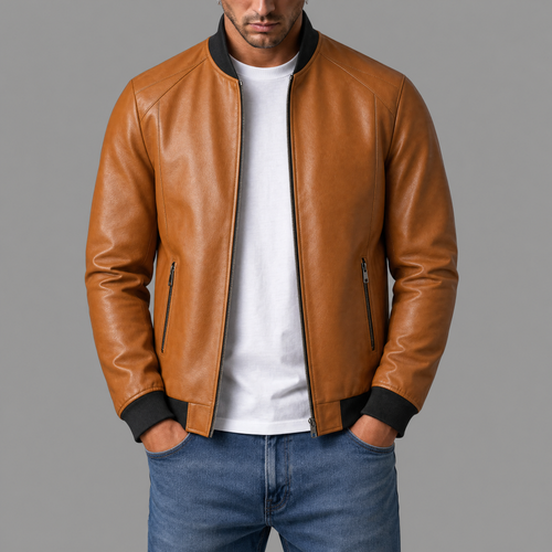Varga | Giacca bomber in pelle