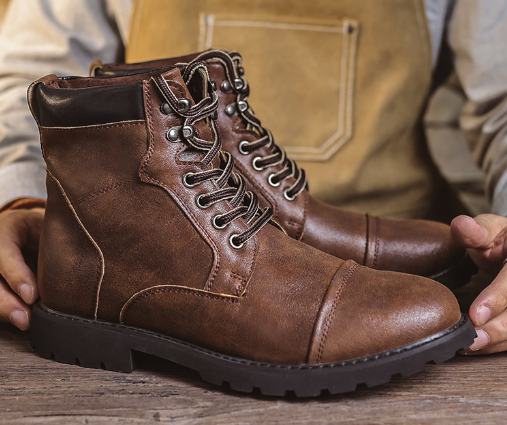 FOSCARI LABEL | Stivali da uomo in pelle pregiata