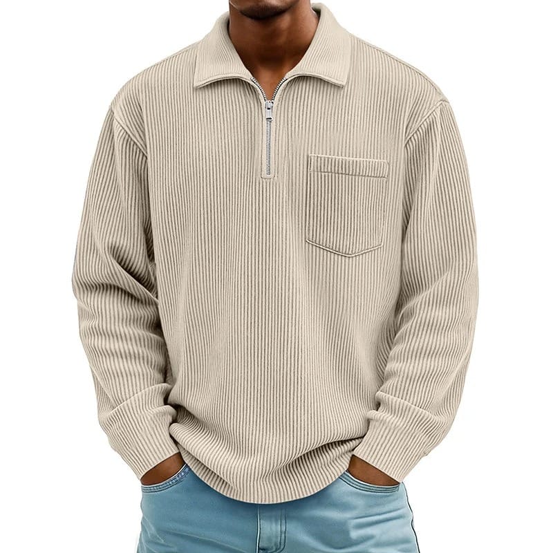 Maglione con zip André Ferran Ryan