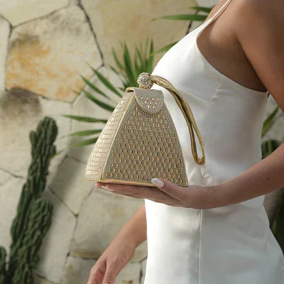 Serena | Borsa a mano con strass