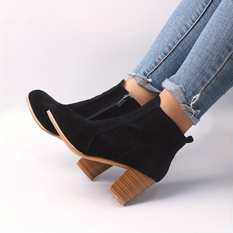 Maryline™ – Stivaletti con tacco stabile e comfort di lunga durata