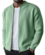 Cardigan con zip a costine André Ferran
