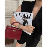 Silvana | Borsa Trapezoidale Nera