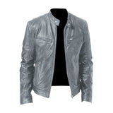 FOSCARI LABEL | Giacca in pelle casual