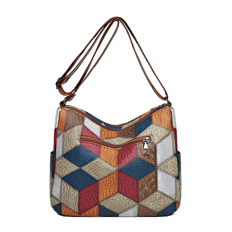 FOSCARI LABEL | BORSA PATCHWORK