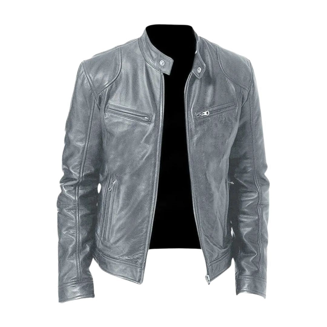 Varga | Giacca in pelle casual