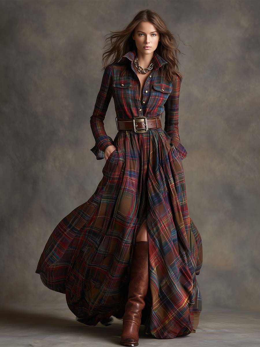 Taveline | Abito Camicia Elegante Classico