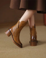 FOSCARI LABEL | Stivaletti con Zip Tacco Comfort Isabelle