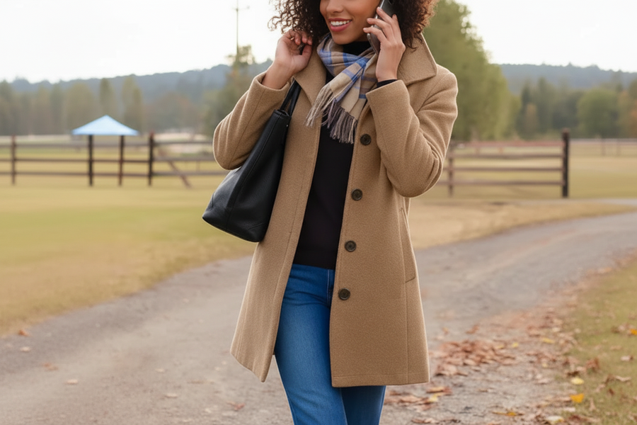 Cappotto lungo classico