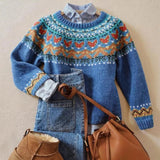 Sophie | Maglione con motivo floreale