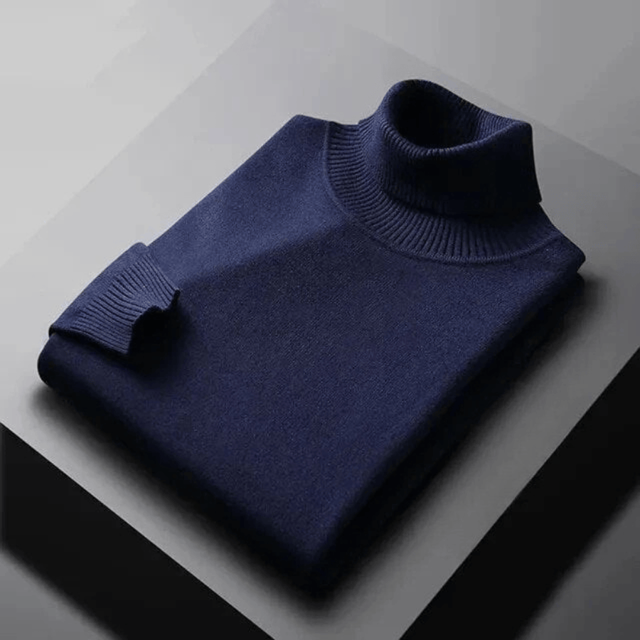 Maglione a collo alto in cashmere André Ferran