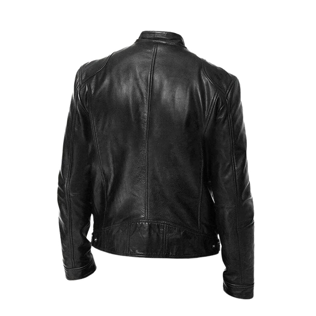 FOSCARI LABEL | Giacca in pelle casual