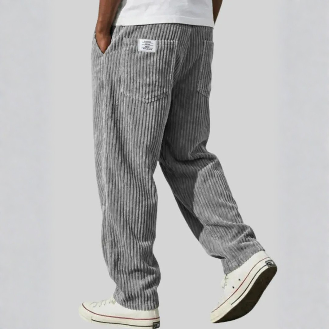 Gareth | Pantaloni in velluto a coste d'ispirazione vintage