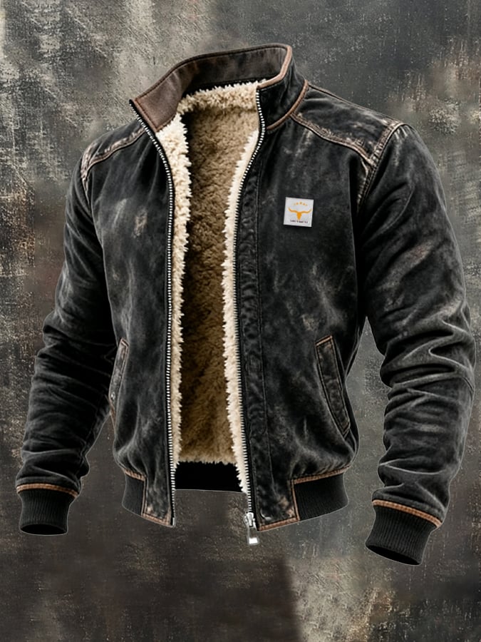 Giacca in stile vintage con colletto strutturato