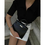 Silvana | Borsa Trapezoidale Nera