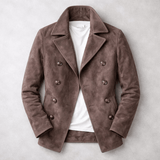 Cappotto in camoscio André Ferran