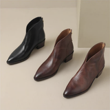 Claudine™ | Stivaletti di lusso con tacco basso