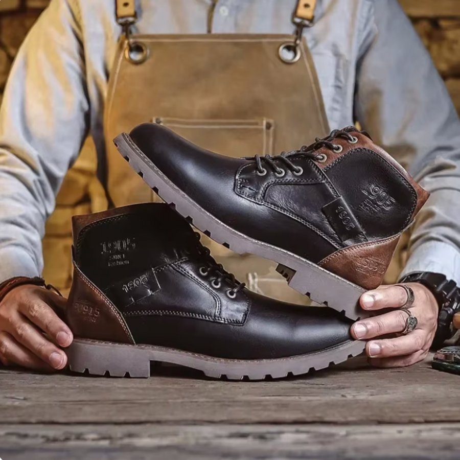 Varel | Stivali vintage in pelle