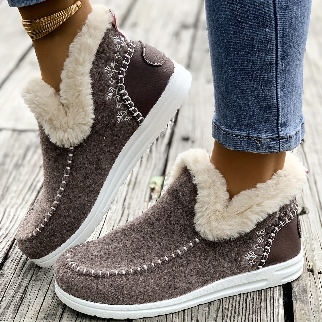 Aurovine | Scarpe Invernali Confortevoli e Morbide