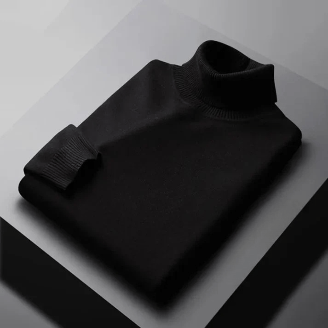 Maglione a collo alto in cashmere André Ferran