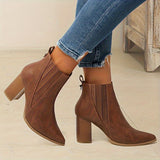 Eva | Stivaletti eleganti e confortevoli con tacco quadrato
