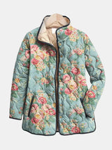 Foscari | Giacca trapuntata Rose celadon Mathilde