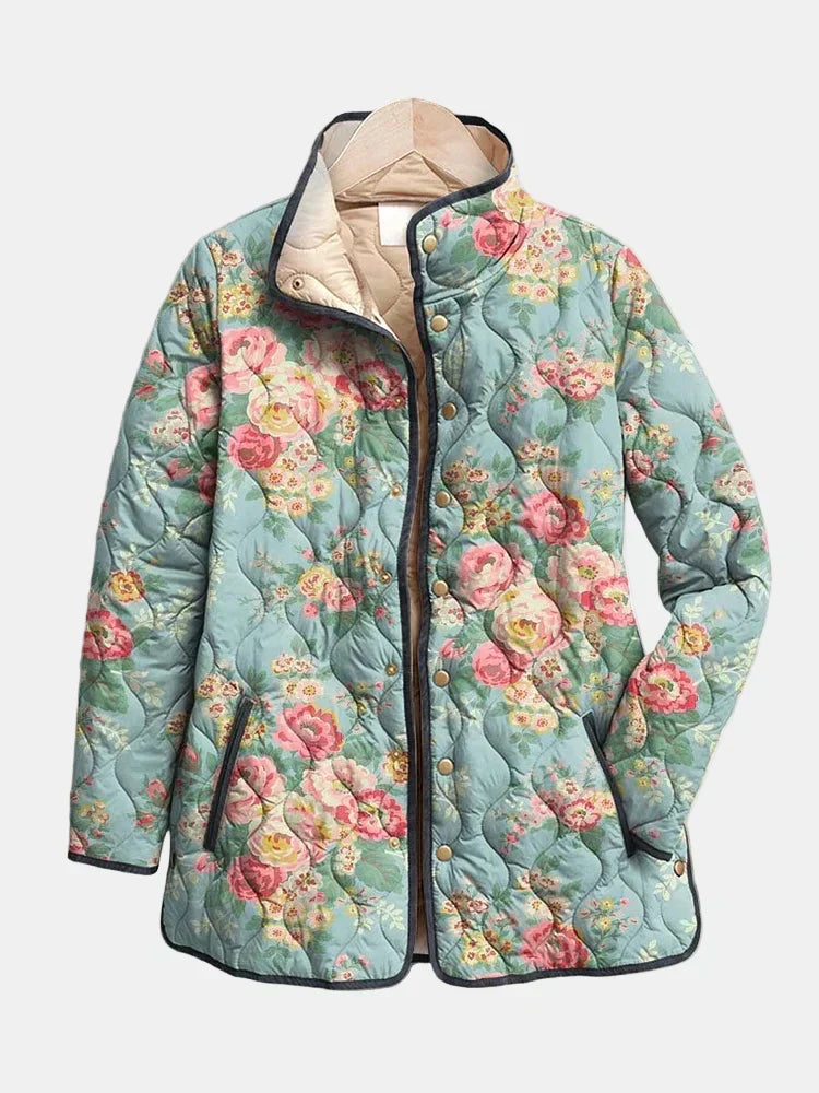 Foscari | Giacca trapuntata Rose celadon Mathilde