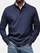 FOSCARI LABEL | POLO DI LUSSO A MANICHE LUNGHE