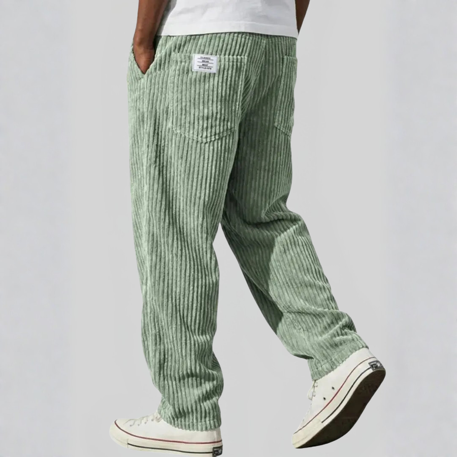 Gareth | Pantaloni in velluto a coste d'ispirazione vintage
