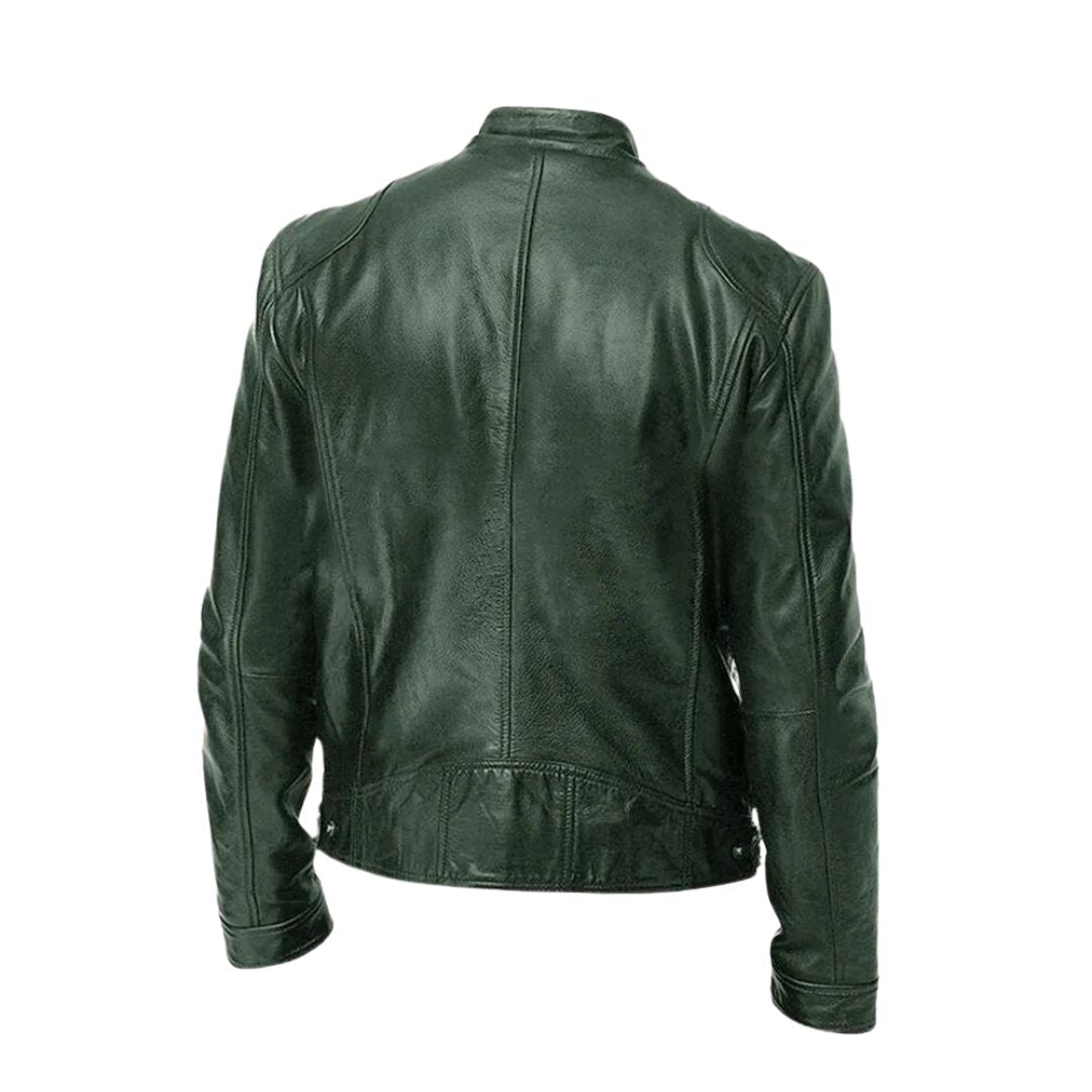 FOSCARI LABEL | Giacca in pelle casual