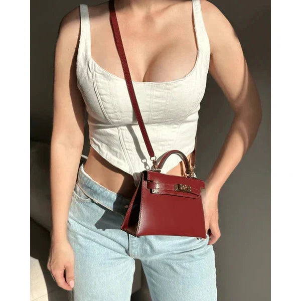 Silvana | Borsa Trapezoidale Nera