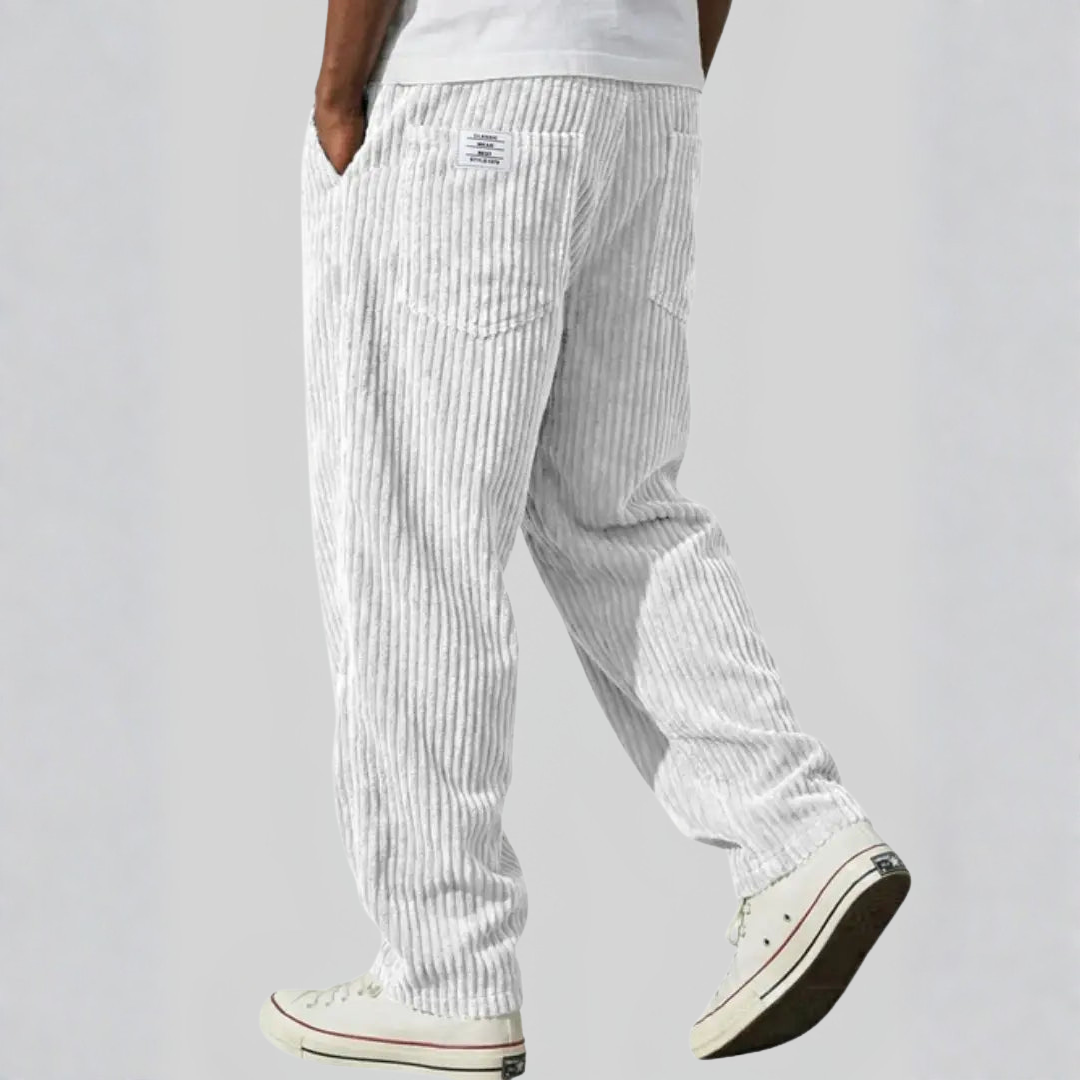 Gareth | Pantaloni in velluto a coste d'ispirazione vintage